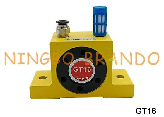 Vibrador pneumático dourado da turbina GT16 1/4 de BSPP para o funil industrial