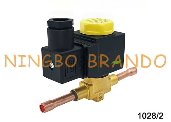 Válvula solenóide de refrigeração tipo Castel 1028/2 para freezer ODS de ar condicionado
