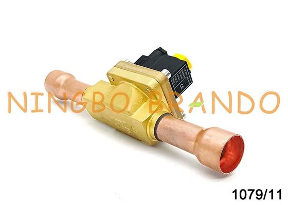 Tipo Castel 1079/11 1-3/8" válvula solenóide do congelador do condicionamento de ar normalmente fechada