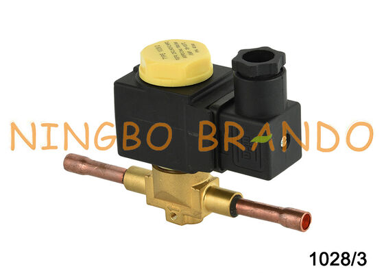 Tipo Castel da válvula solenóide da refrigeração solda 1028/3 3/8" 220V HM2