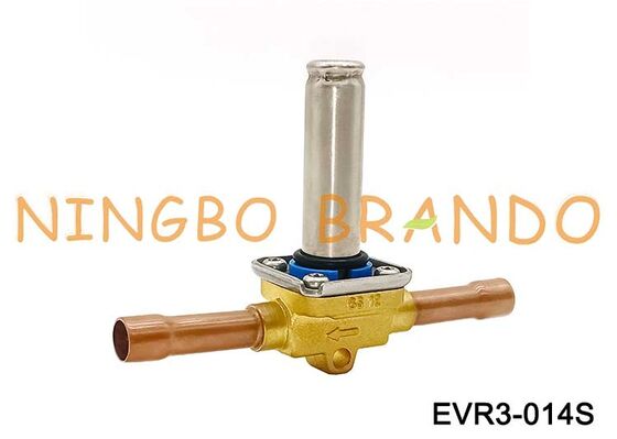 Válvula solenóide tipo Danfoss 032F1206 EVR 3 1/4 '' polegada solda NC
