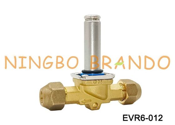 Válvula solenóide Danfoss Tipo EVR 6 NC Flare 1/2'' SAE 220VAC