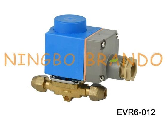 Válvula solenóide Danfoss Tipo EVR 6 NC Flare 1/2'' SAE 220VAC