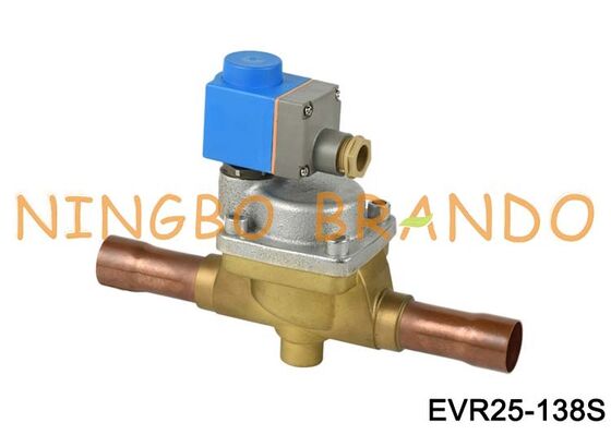 Válvula Solenóide Danfoss Tipo 1-3/8'' Evr25 Odf 220VAC 24VDC