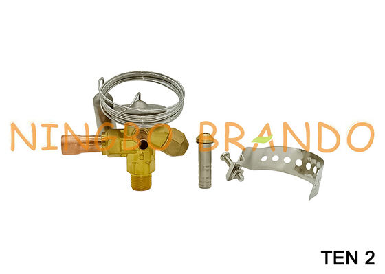 Válvula de expansão Danfoss tipo TEN2 R134a 068z3348 entrada de 3/8'' x saída de 1/2''
