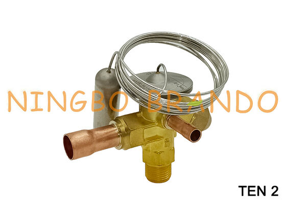 Válvula de expansão Danfoss tipo TEN2 R134a 068z3348 entrada de 3/8'' x saída de 1/2''