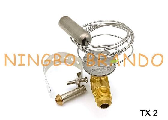 Válvula de expansão termostática Danfoss tipo 068Z3206 TX2 3/8'' x 1/2'' alargamento