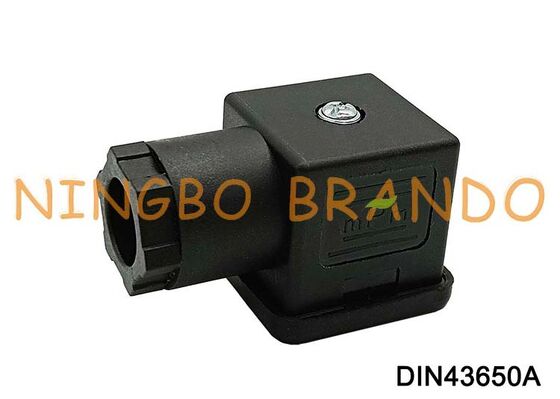 Conector 18mm da bobina solenóide DIN43650A tipo A do RUÍDO 43650 de 3 PINOS