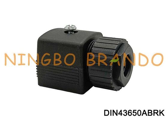 Tipo 2508 Conector da tomada do cabo da bobina solenóide DIN43650A 18mm DIN 43650 Tipo A
