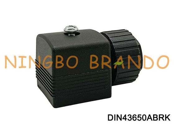 Tipo 2508 Conector da tomada do cabo da bobina solenóide DIN43650A 18mm DIN 43650 Tipo A