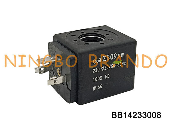 Bobina de válvula solenóide Parker tipo ZB09 9W 110v-120v para máquina de café expresso