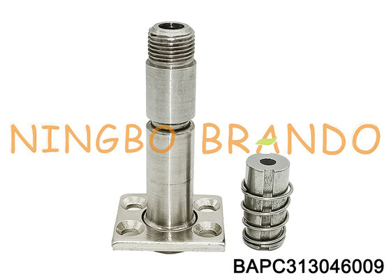 Tubo de armadura de aço inoxidável NC de 3/2 vias para kit de reparo de válvula solenóide de automóvel