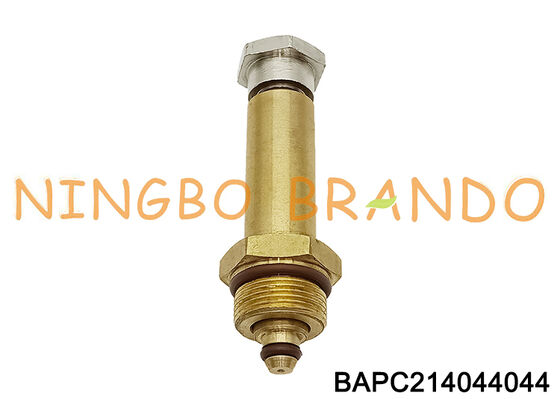 Tubo de bronze do atuador do solenóide do NC da maneira da armadura 2 da válvula de solenóide e núcleo 14mm OD do ferro