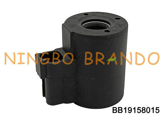 Tipo escavadeira Liugong Válvula Solenóide Hidráulica Furo Interno 19mm Bobina 12VDC 24VDC