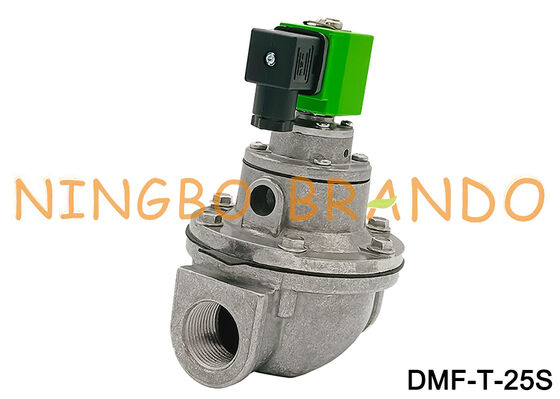 Válvula de pulso eletromagnético DMF-T-25 25S 1 polegada em linha reta através da válvula