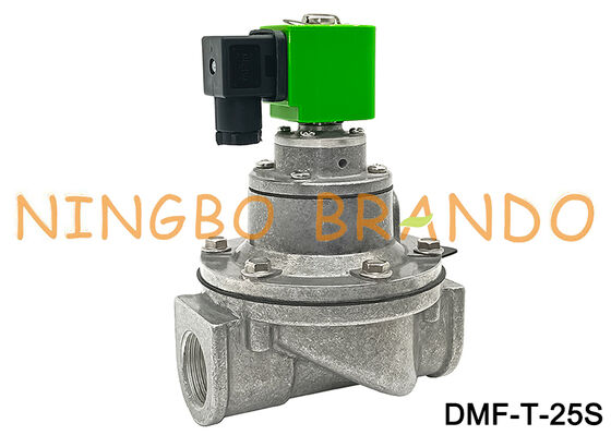 Válvula de pulso eletromagnético DMF-T-25 25S 1 polegada em linha reta através da válvula