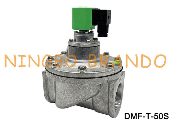 Válvula de pulso eletromagnético DMF-T-50S 2 polegadas em linha reta através da válvula solenóide