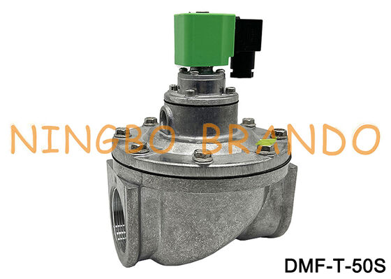 Válvula de pulso eletromagnético DMF-T-50S 2 polegadas em linha reta através da válvula solenóide