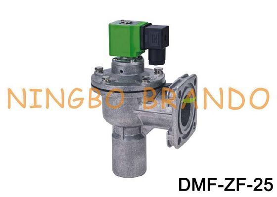 Válvula de jato de pulso flangeada DMF-ZF-25 1'' válvula de diafragma elétrica