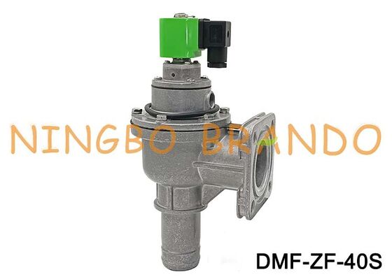 Válvula de diafragma DMF-ZF-40S válvula de pulso eletromagnética flangeada de ângulo reto de 1,5 polegadas