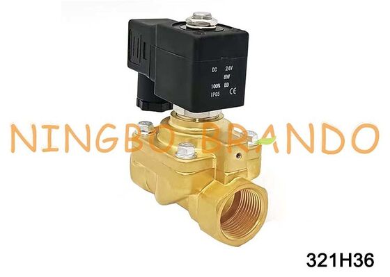 tipo válvula solenóide de 321H36 Parker da série de H válvula de alta pressão de bronze de 1,5 a 50 barras