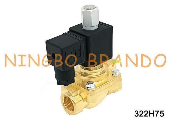Válvula Solenóide Normalmente Aberta 322H75 G1/2'' 40 bar DC24V AC220V
