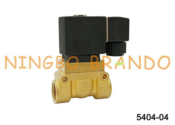 Válvula solenóide G1/2'' NC de latão 230VAC tipo 5404