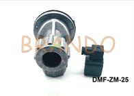 Válvula pneumática de alumínio do pulso do ângulo direito com diafragma DMF-ZM-25 de NBR
