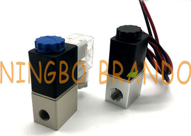 Série 2V025 de Airtac 2V025 - 08 normalmente fechados a ação direta pneumáticos de alumínio da válvula de solenoide com tamanho 1 do porto/4&quot;