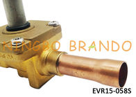 tipo EVR15 5/8&quot; de 032L1228 Danfoss solenoide Vave para o sistema de refrigeração e corpo de bronze do condicionamento de ar sem bobina
