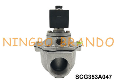 1 tipo válvula da polegada SCG353A047 ASCO de 1/2 de solenoide do jato do pulso para a C.A. da C.C. 220V de Baghouse 24V