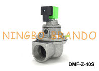 Tipo válvula da polegada SBFEC de DMF-Z-40S 1 1/2 do jato do pulso para a C.A. da C.C. 220V do coletor de poeira 24V