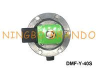 Válvula de diafragma do coletor de poeira da polegada BFEC de DMF-Y-40S 1 1/2 para a C.A. da C.C. 220V do filtro de saco 24V