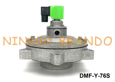 3 tipo válvula da polegada DMF-Y-76S SBFEC do jato do pulso para a C.A. da C.C. 220V do coletor de poeira 24V