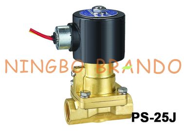 1&quot; piloto do pistão de PS-25J operou a válvula de solenoide de bronze de alta temperatura 24VDC do vapor 220VAC