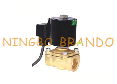 Válvula de solenoide de bronze subaquática IP68 da polegada de 1/2 para a fonte de água musical 24VDC 220VAC
