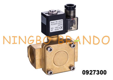 válvula de controle líquida do solenoide de bronze normalmente fechado do compressor de ar 3/4" 0927300
