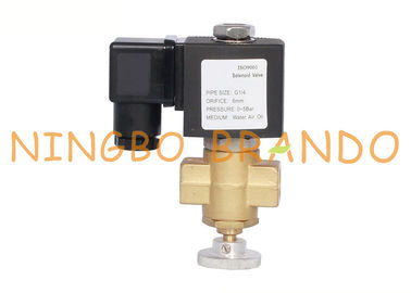 1/2” 3/4&quot; 1&quot; manualmente válvula de solenoide baixa ajustável para o gás de carvão natural 12VDC 24VDC 230VAC