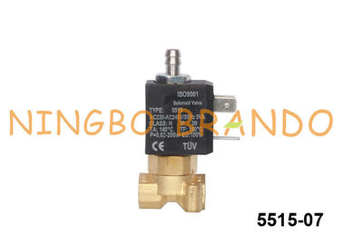3/2 de válvula de solenoide de bronze do NC da maneira para o tipo 230VAC 220VAC de Ceme do fabricante de café 5515