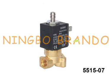 3 tipo de bronze C.C. de Ceme da máquina 5515 do café da válvula de solenoide do NC da maneira da C.A. 24V de 230V 220V