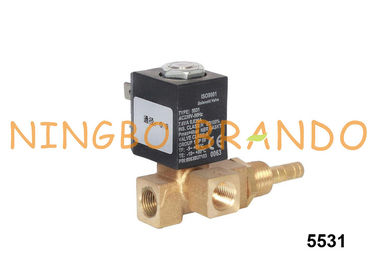 Tipo válvula de 5531 CEME de solenoide de bronze ajustável para o gás de carvão natural 220VAC 24VDC