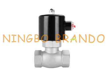 Tipo série 1&quot; de Uni-D dos E.U. piloto servo de aço inoxidável válvula de solenoide operada para o vapor AC220V DC24V
