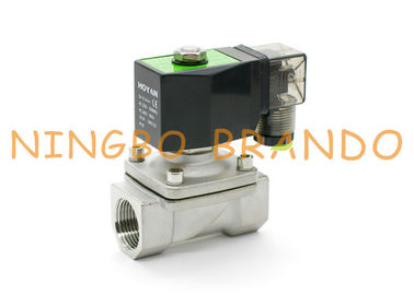 tipo válvula de uso geral de aço inoxidável normalmente fechada ADK11-15 de 1/2” CKD da válvula de solenoide