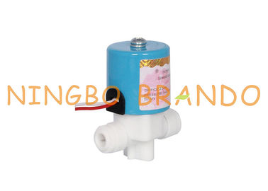 Válvula de solenoide 1/4&quot; do sistema RO da osmose reversa do purificador da água 24V