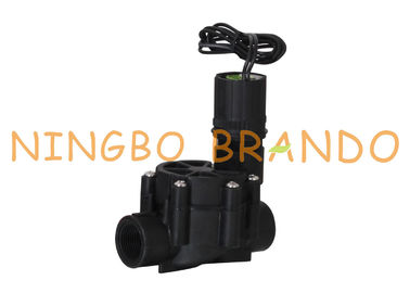 Irrigação de gotejamento que trava a válvula de solenoide plástica 3/4 da água uma C.C. de 1 polegada 9V 12V 24V