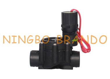 3/4 de válvula de solenoide plástica elétrica de uma C.C. de 1 polegada 9V 12V 24V para a irrigação da agricultura