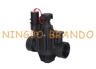 válvula de solenoide plástica elétrica da água da C.C. 12V para a irrigação da agricultura do jardim