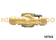 Linha líquida válvula de solenoide 1070/4 da série do MSV de Castel Type 1/2” SAE Brass