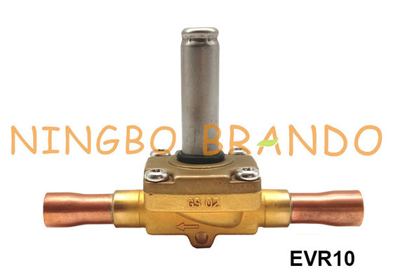 Tipo válvula de solenoide 032F1217 de EVR 10 1/2” 12mm ODF Danfoss da refrigeração