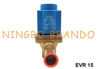 EVR tipo válvula de solenoide 032F1228 de 15 5/8&quot; de 16mm ODF Danfoss da refrigeração